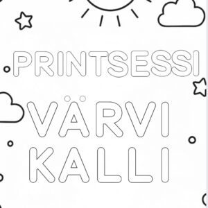 printsessi värvileht