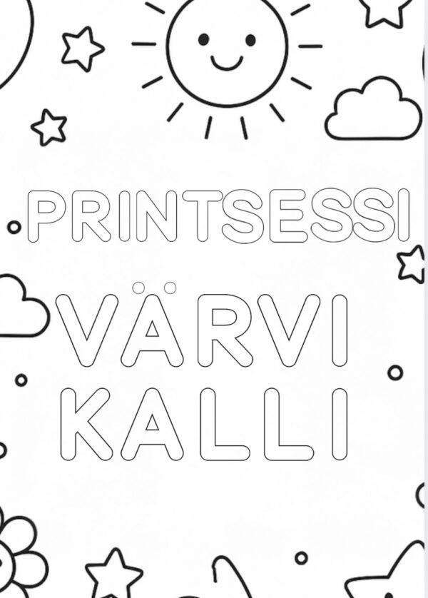 printsessi värvileht