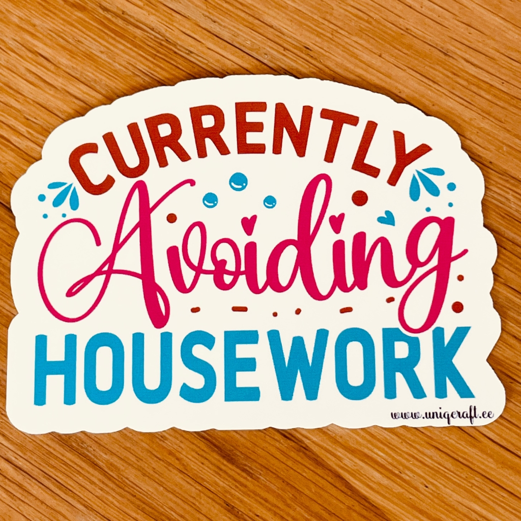 Vinüülkleebis "Avoiding" - Image 2