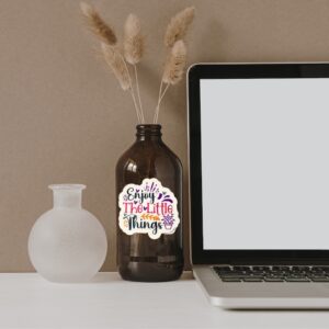 Vinüülkleebis "enjoy"