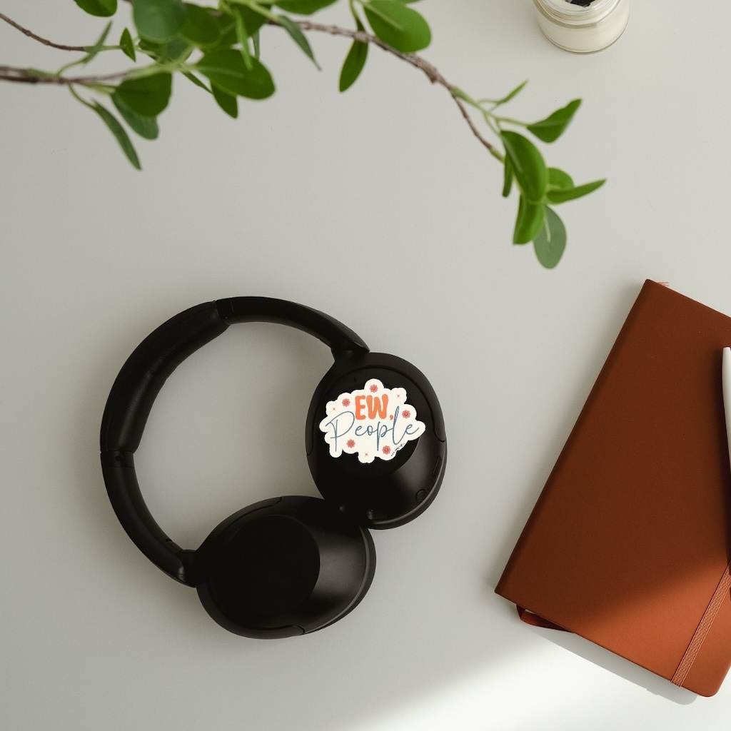 Vinüülkleebis "ew people"