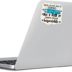 Vinüülkleebis "impossible"