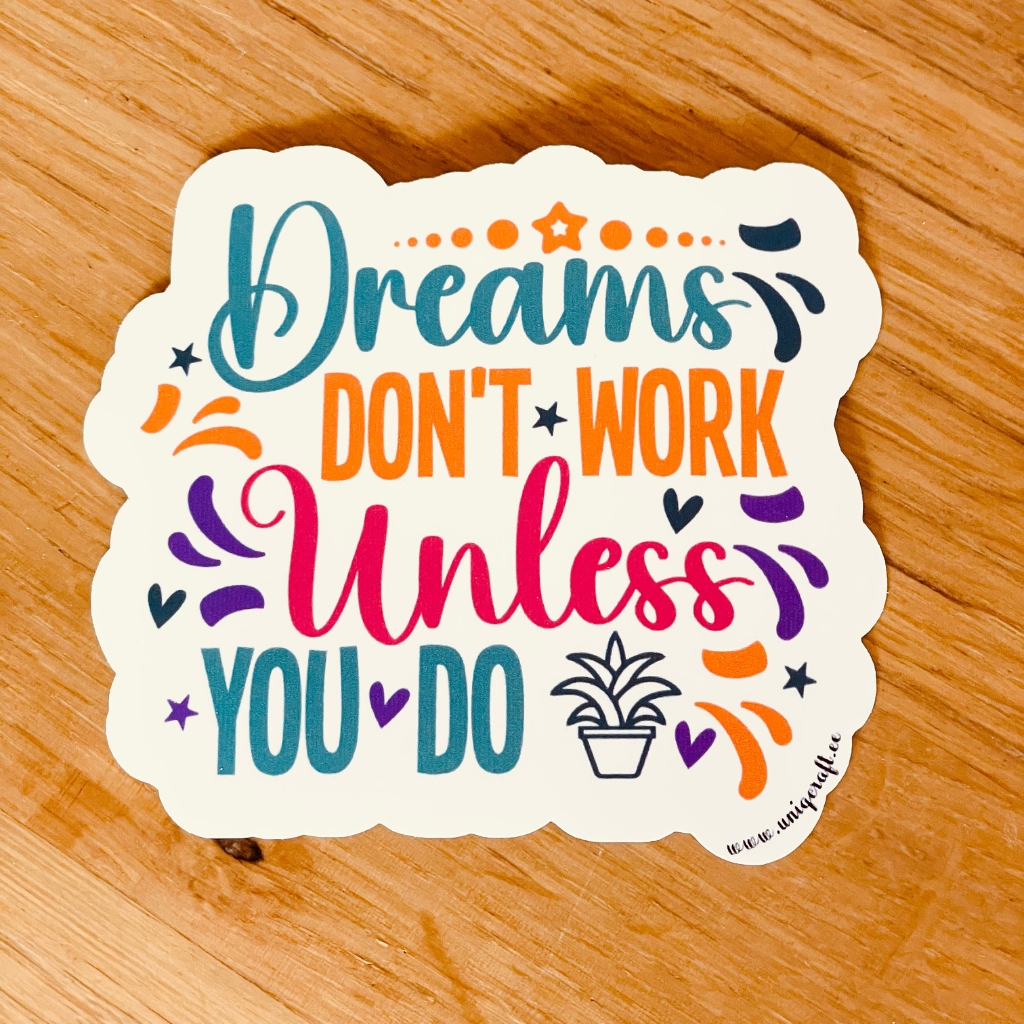 Vinüülkleebis "Dreams" - Image 2