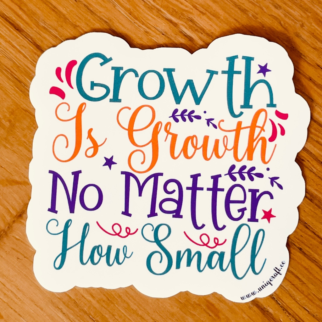 Vinüülkleebis "Growth" - Image 2