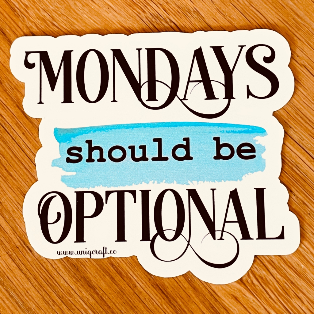 Vinüülkleebis "Optional" - Image 2