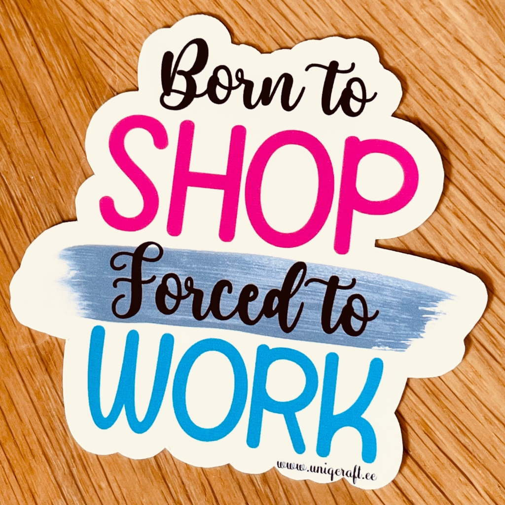 Vinüülkleebis "Shop" - Image 2