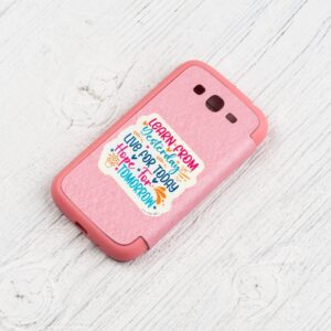 Vinüülkleebis "learn from"