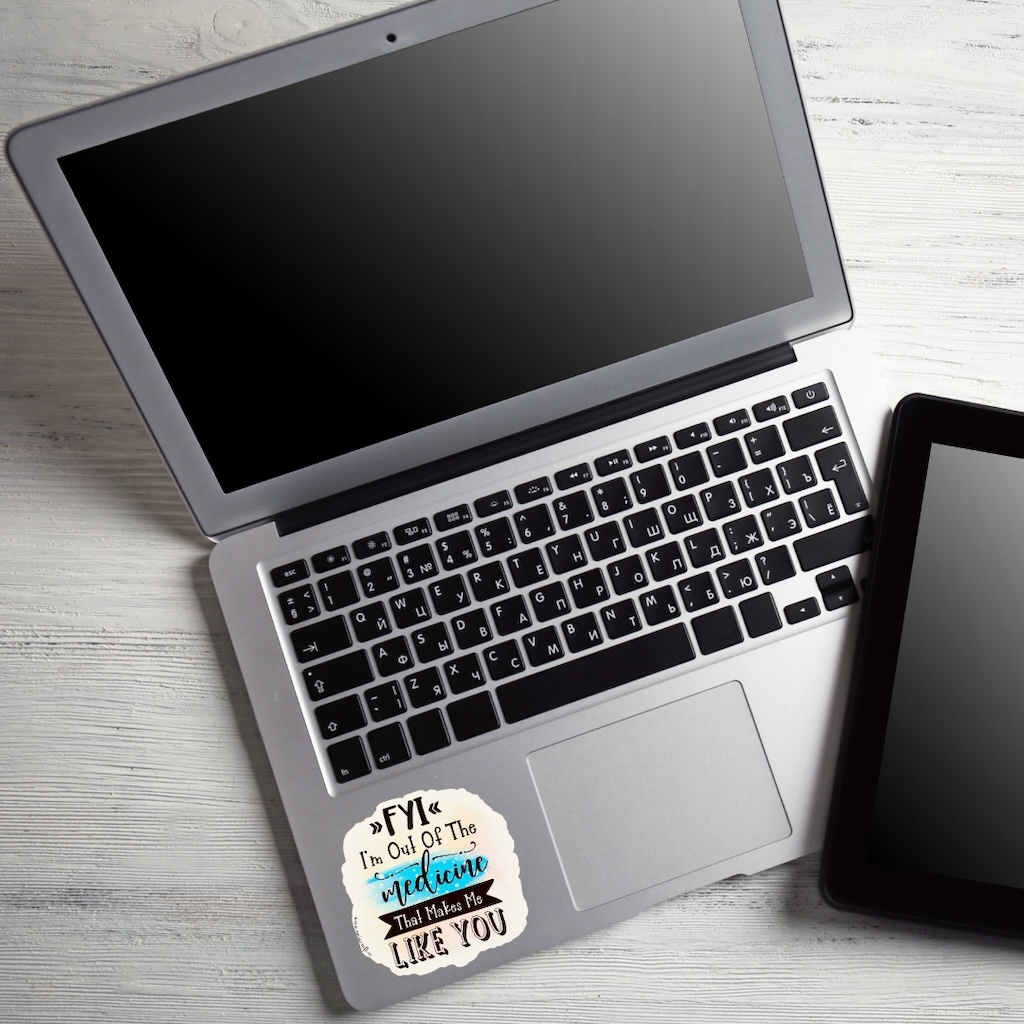 Vinüülkleebis "like you"