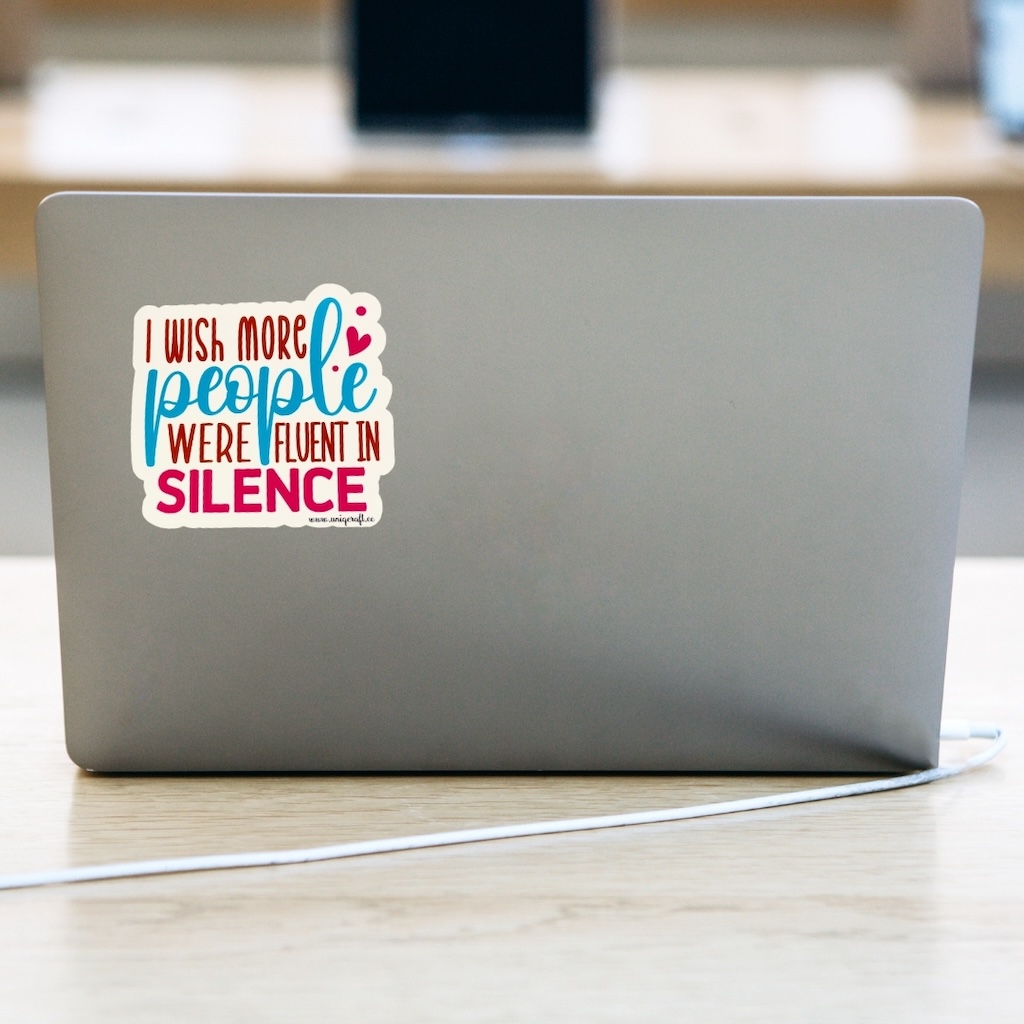 Vinüülkleebis "People"