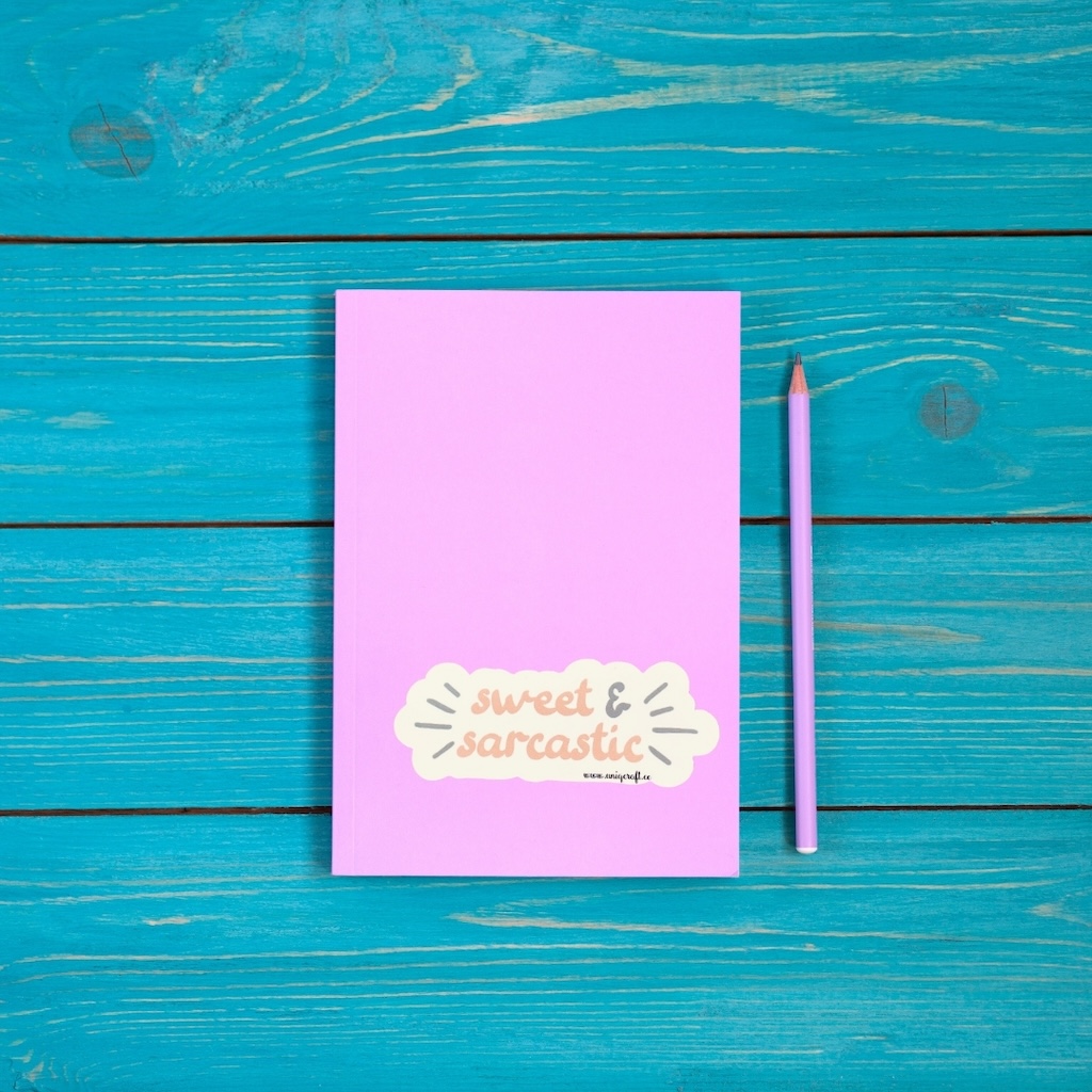 Vinüülkleebis "sweet"