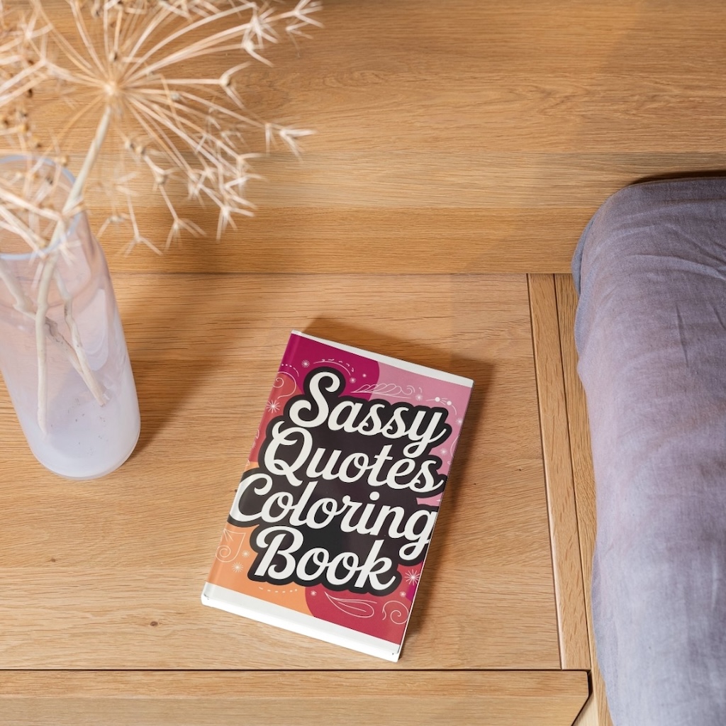 Värviraamat "Sassy"