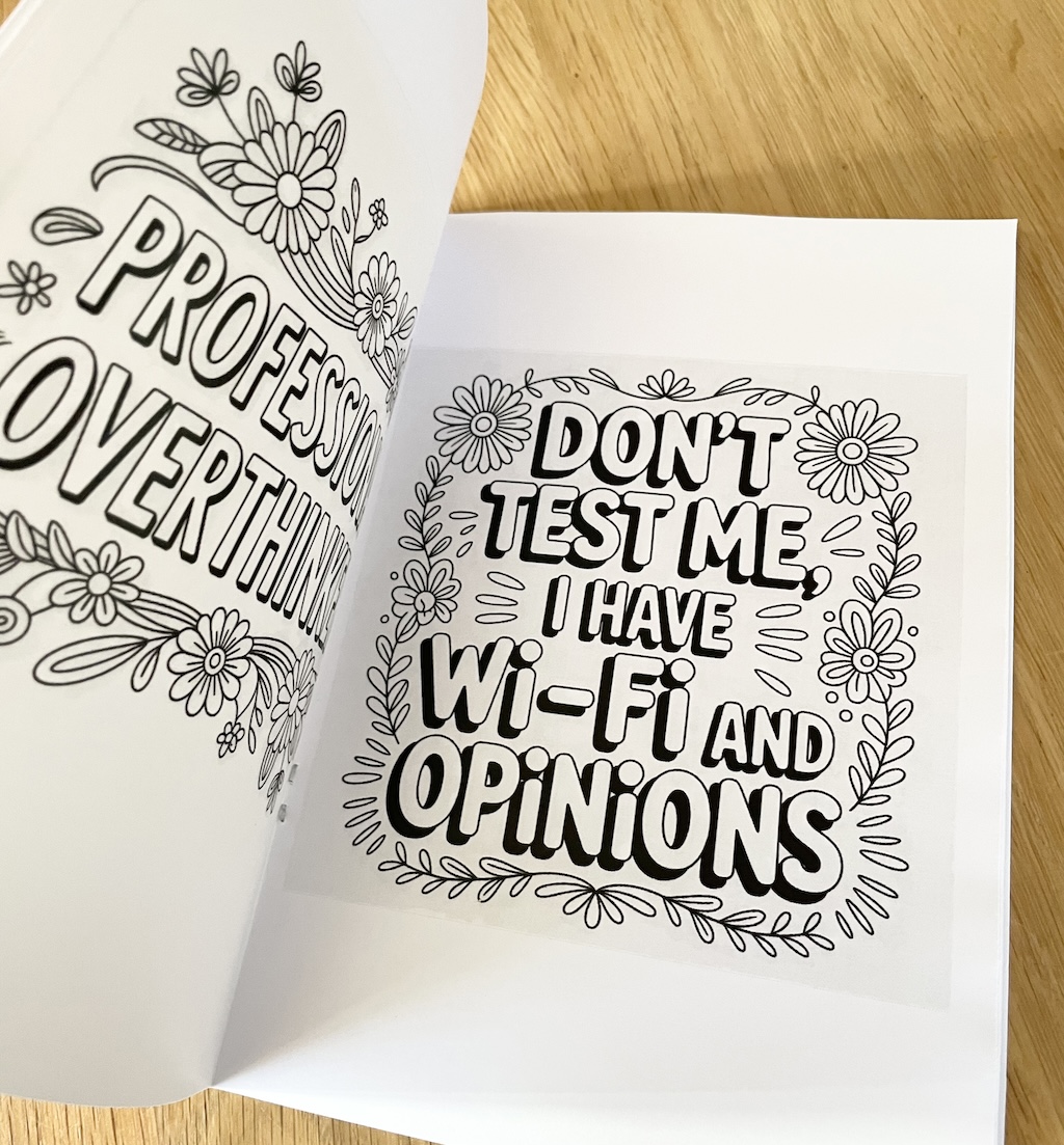 Värviraamat "Sassy" - Image 4