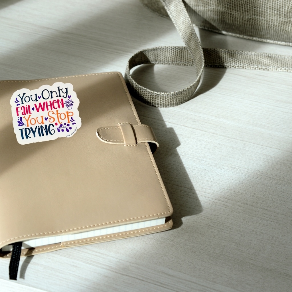 Vinüülkleebis "you only"