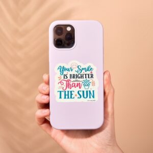 Vinüülkleebis "your smile"