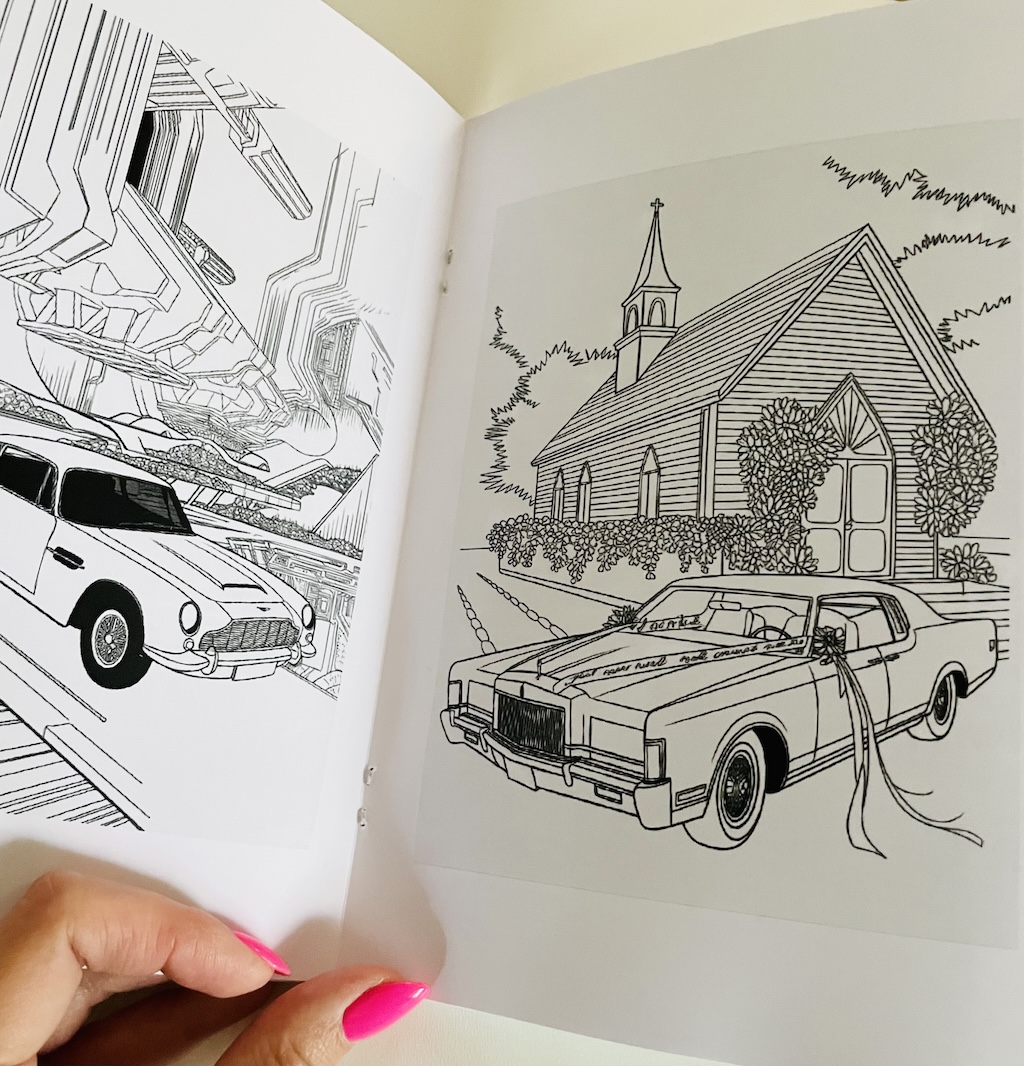 Värviraamat "Klassikalised autod" - Image 2