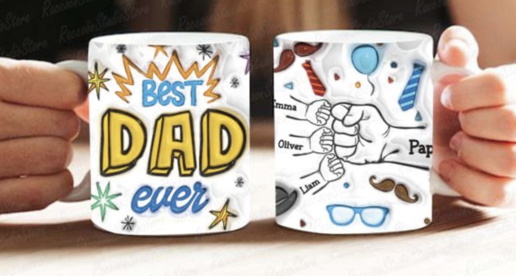 Tass "Best dad ever"