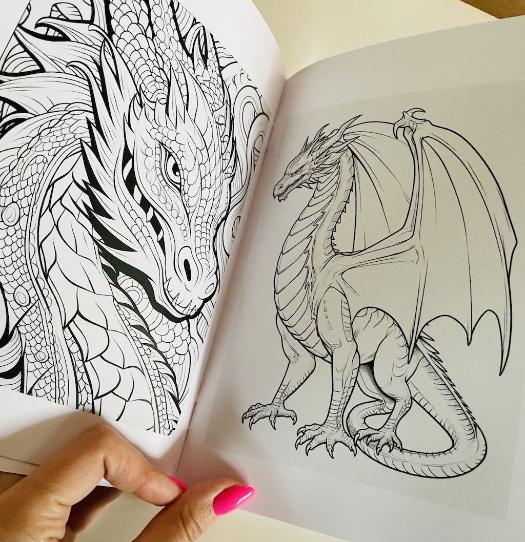 Värviraamat "Draakon" - Image 2