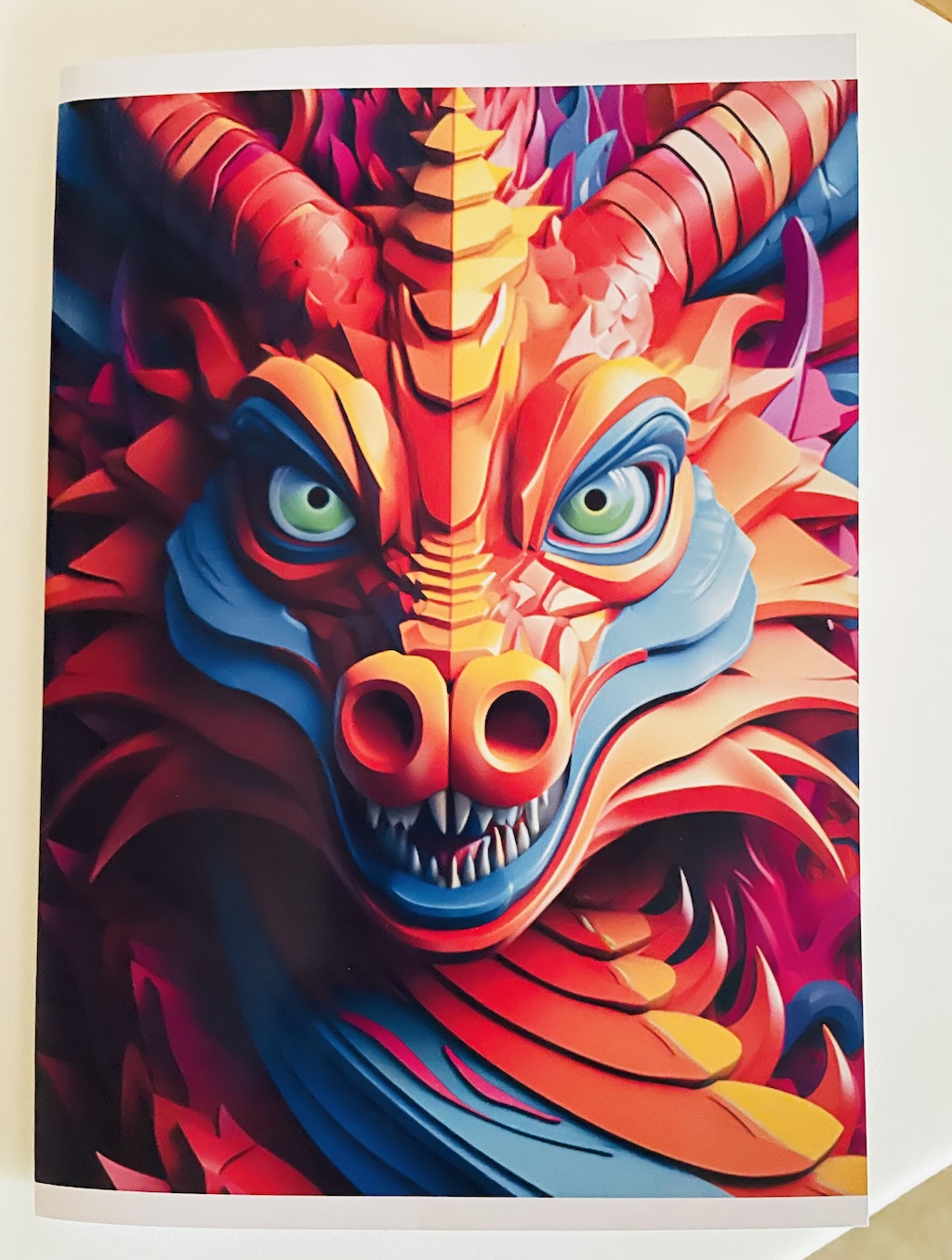 Värviraamat "Draakon"