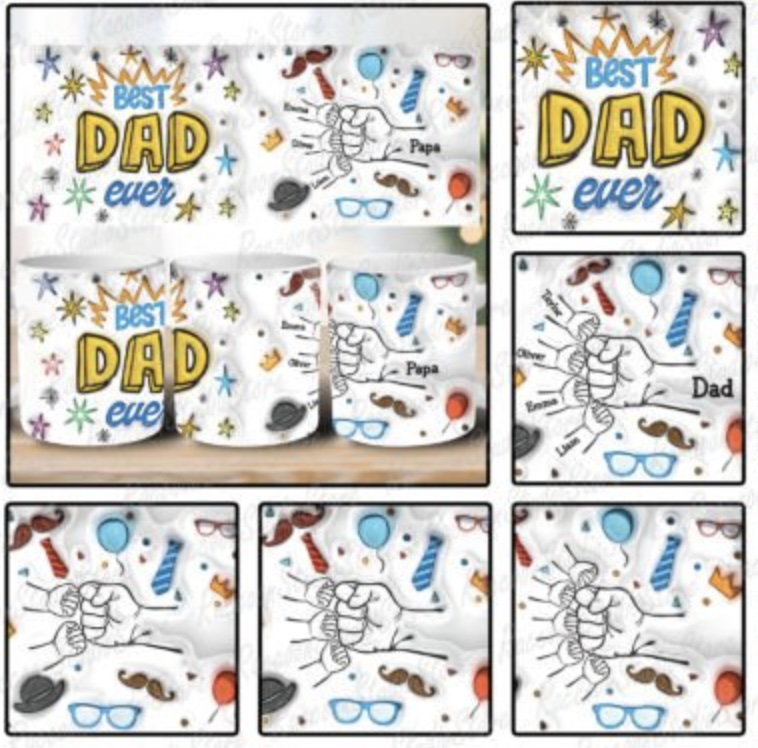 Tass "Best dad ever" - Image 2