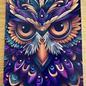 Värviraamat "Linnud mandala"