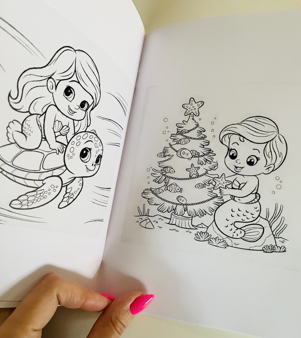 Värviraamat "Merineitsi" - Image 2