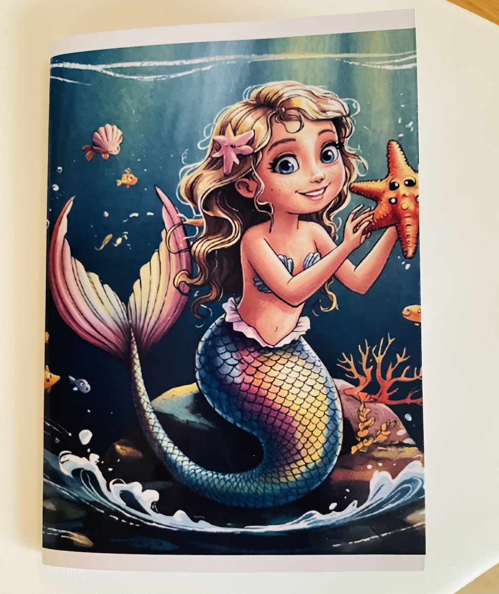 Värviraamat "Merineitsi"