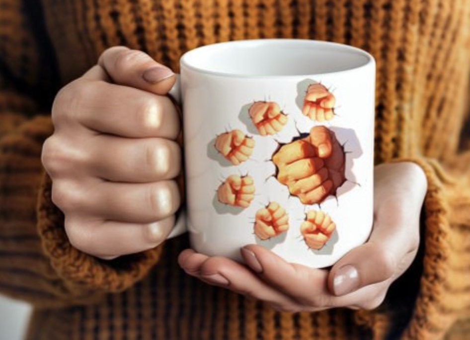 Tass "Fist bump" - Image 3