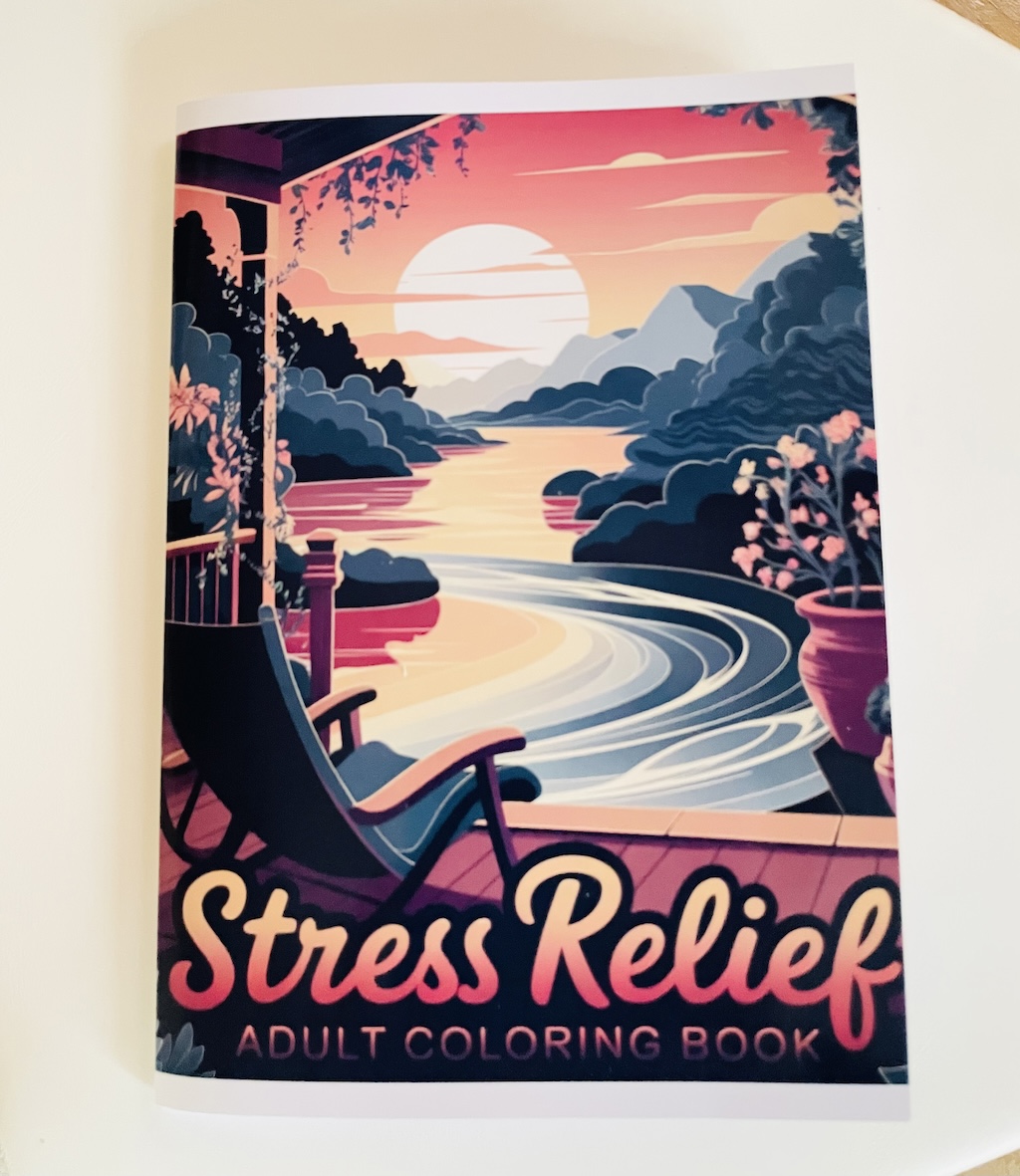 Värviraamat "Stress relief"