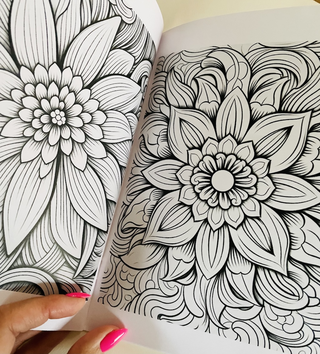 Värviraamat "Lilled" - Image 4