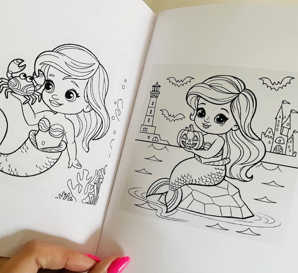 Värviraamat "Merineitsi" - Image 3